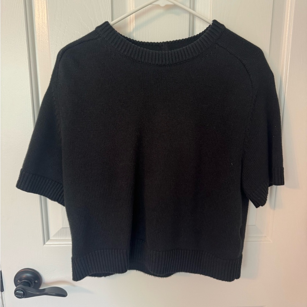 Abercrombie & Fitch Black Knit Sweater